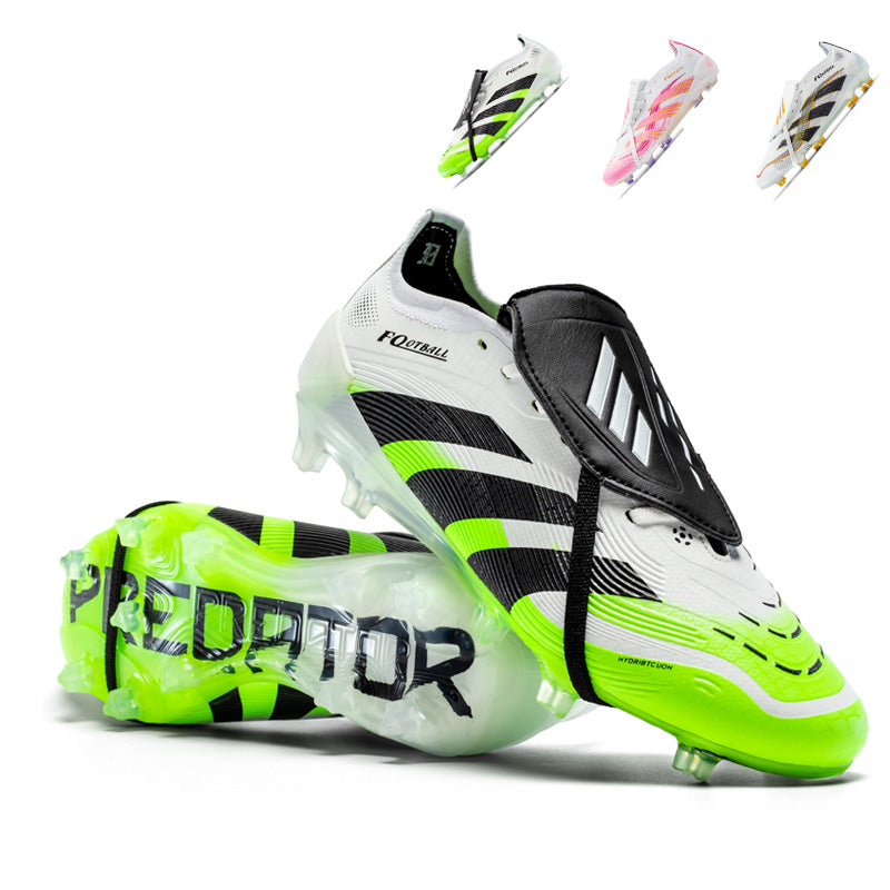 Men's AG Predator Style Soccer Cleats, Artificial Grass Football Boots with Tongue Cover, Breathable Training Sneakers for Synthetic Turf-Yinzu-H01-1