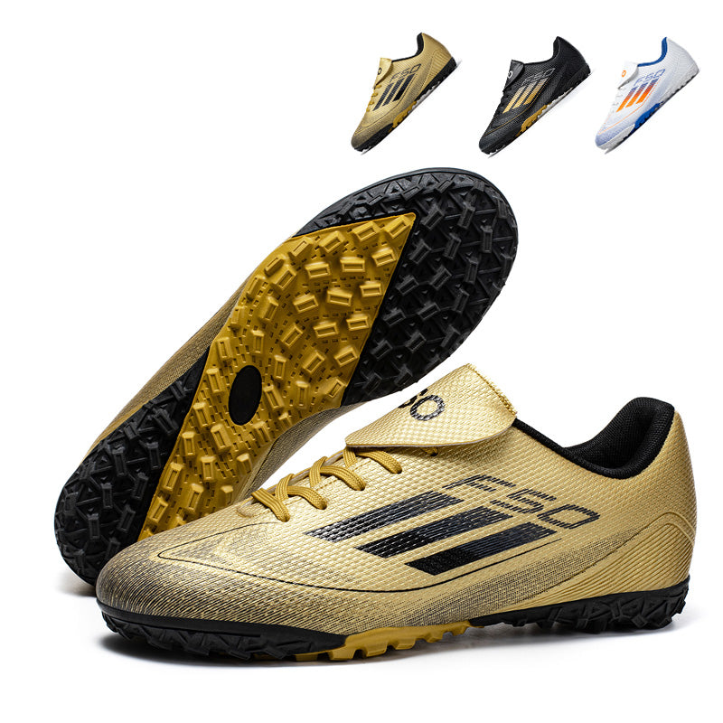Men's F50 TF Soccer Cleats with Tongue Flap - Turf Football Boots, Breathable Non-Slip Training Sneakers for Youth & Adults-Yinzu0507