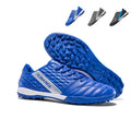 Turf Soccer Cleats, Low-Top Lace-Up Football Shoes with Embossed Texture, Breathable Athletic Boots for Indoor &amp; Artificial Turf Courts-Hxh82025
