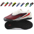 Low Knit Collar TF Turf Soccer Cleats, Lace-Up Vertical Rib M GRIPKNIT Synthetic Football Boots, Swoosh Logo Lightweight Training Athletic Shoes for Indoor Hard Courts & Short Artificial Turf-zusheng-A605