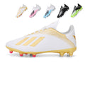&nbsp;Low-Top AG Artificial Grass Soccer Cleats, Gradient Splatter Print Football Boots, Lightweight Breathable Training Sneakers-Yinzu-X27-1