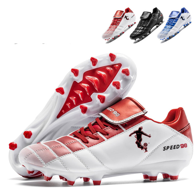 Professional AG Soccer Cleats, Elite Laceless  with Foldover Tongue, Professional-Grade Artificial Grass Training Shoes -WEJIESS-T03