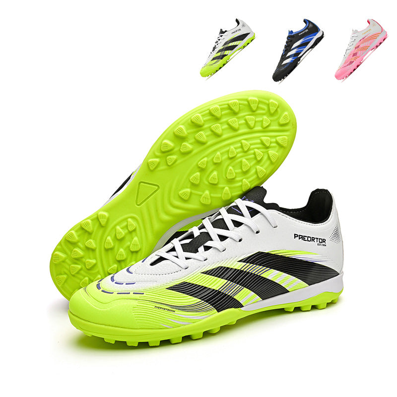 Predator Style TF Soccer Cleats, Turf Football Shoes, Breathable Control Training Sneakers for Artificial Grass (Multiple Colors)-Yinzu2588