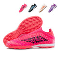 TF Turf Soccer Cleats, Laceless High-Sock Ankle Football Shoes with Tribal Symbol Print, Breathable Knit Athletic Boots for Indoor Courts Artificial Turf-Hxh-X2013-1