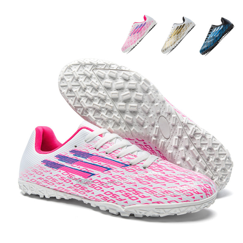 TF Soccer Cleats, Turf Football Shoes for Artificial Grass, Non-Slip Breathable Training Sneakers-Yinzu-QS008
