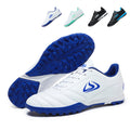 TF Turf Soccer Cleats, Classic Leather-Like Football Shoes, Non-Slip Athletic Training Sneakers for Artificial Turf-Hxh2301M